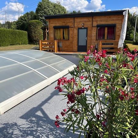 Chalet 2 Personnes Avec Jacuzzi Et Piscine Saisonniere Partagee Corcieux ภายนอก รูปภาพ
